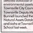 Launch of the TCC Natural Assets database - Townsville Bulletin, Monday, September 15, 2003
